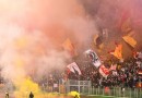 AS Roma - Fire on Curva Sud